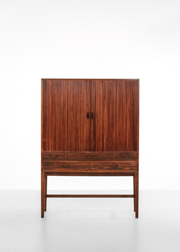 cabinet danois Ole Wanscher scandinave palissandre de rio 1960 51