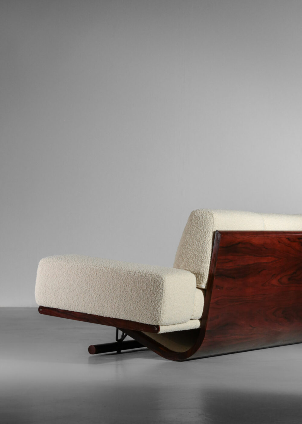 canapé banquette vintage design années 60 palissandre de rio pierre paulin19
