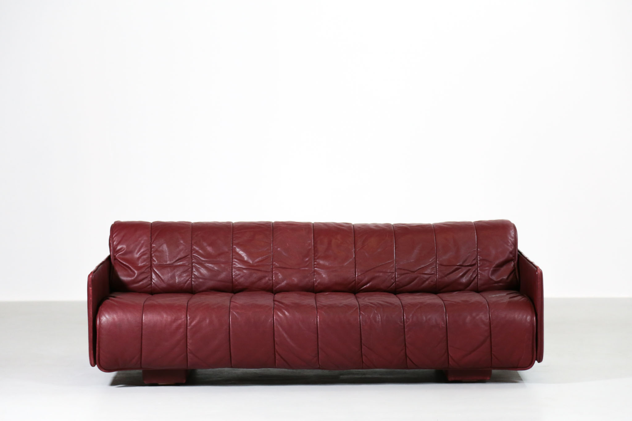 De Sede Leather Sofa Bed, 1970s Swiss Design DS85 DS600 - D028 - Image 5