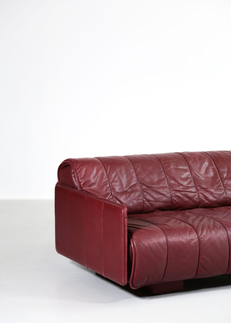 De Sede Leather Sofa Bed, 1970s Swiss Design DS85 DS600 - D028 - Image 6