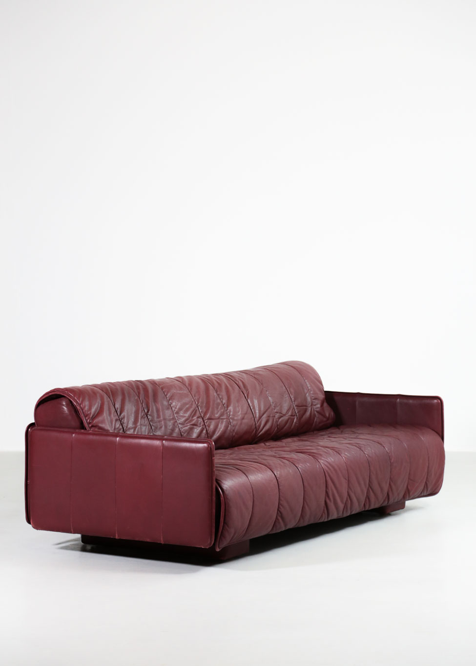 De Sede Leather Sofa Bed, 1970s Swiss Design DS85 DS600 - D028 - Image 2
