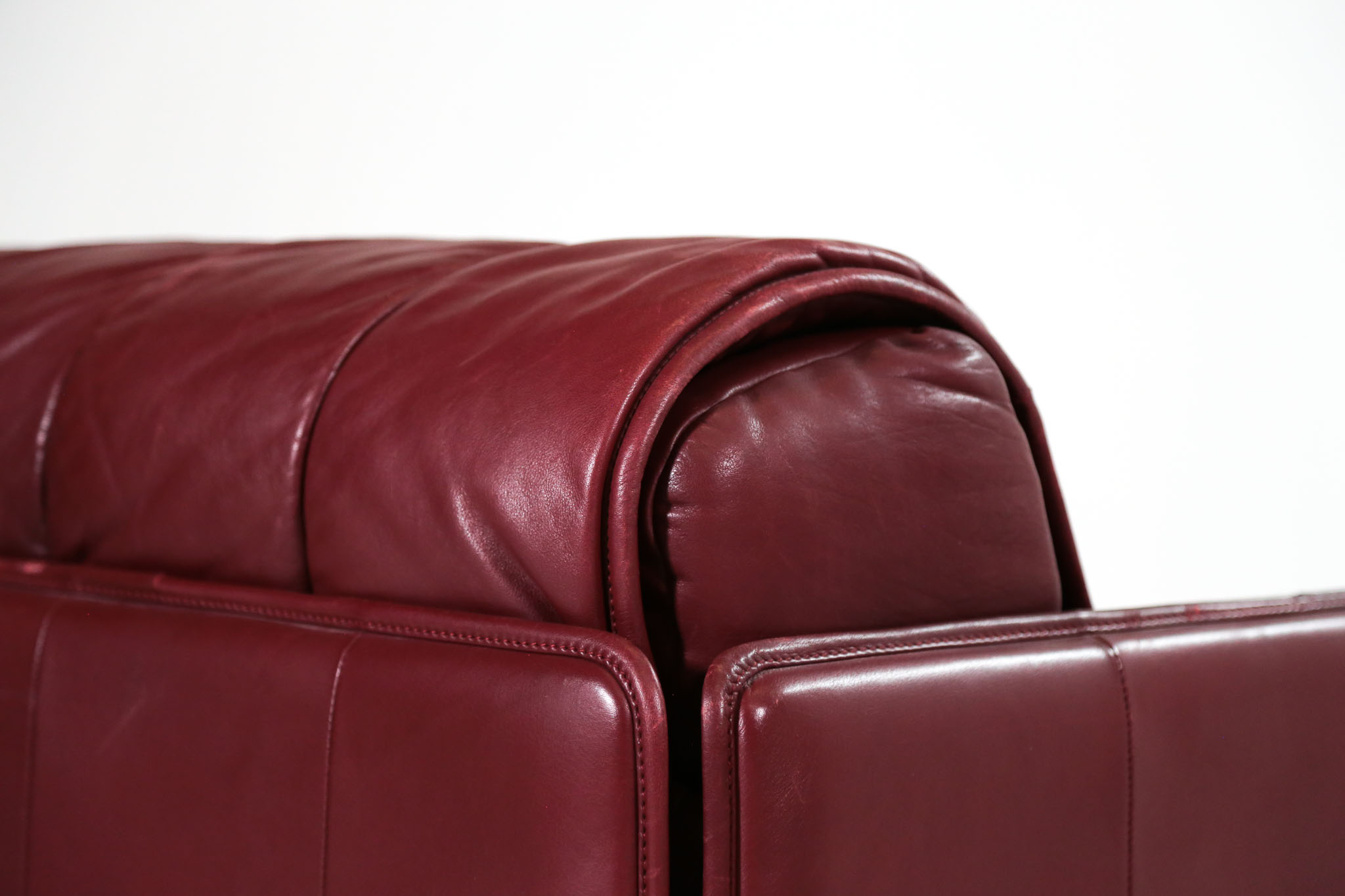 De Sede Leather Sofa Bed, 1970s Swiss Design DS85 DS600 - D028 - Image 4