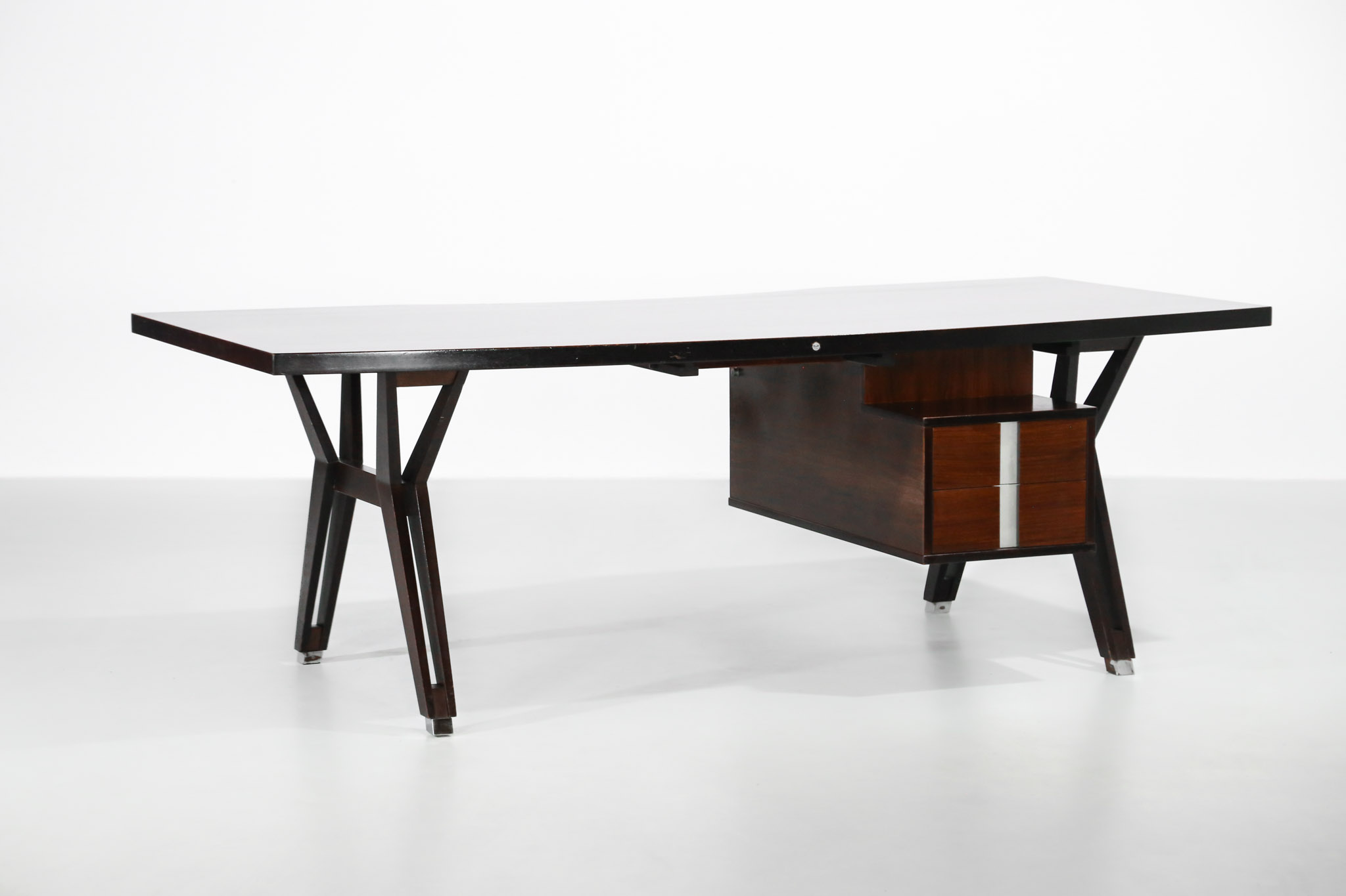 Large Ico Parisi Desk for MIM, Italian Design - Image 4