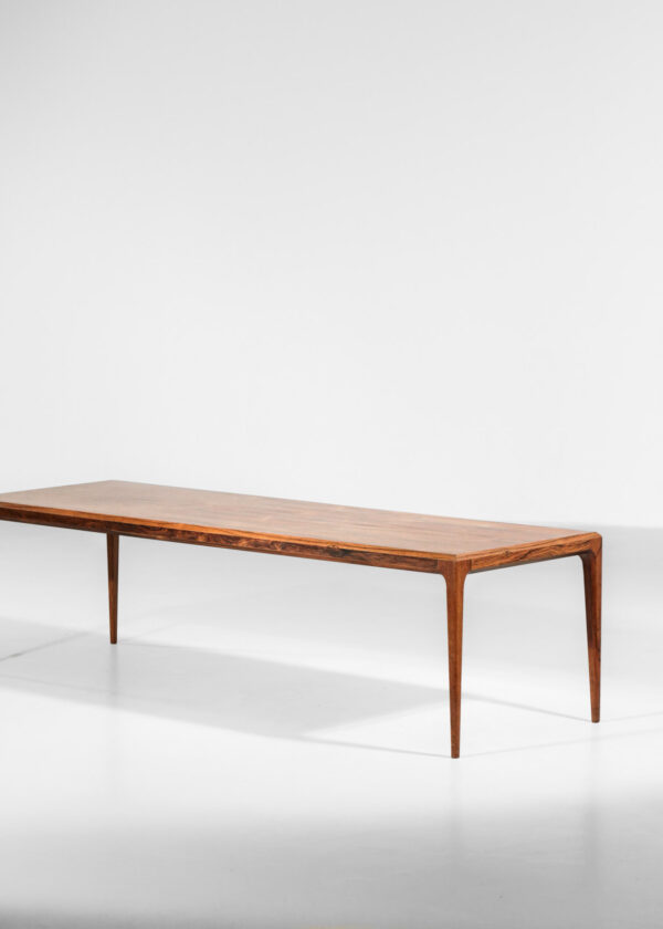 grande table basse johannes andersen silkeborg palissandre de rio
