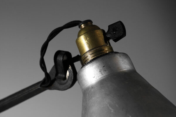 lampe de table albert albin gras industrielle le corbusier noire - J203