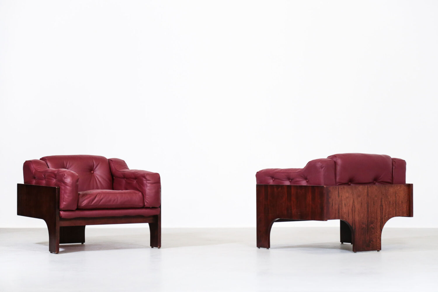 Pair of Oriolo Armchairs by Claudio Salocchi for Sormani, Italy, 1966