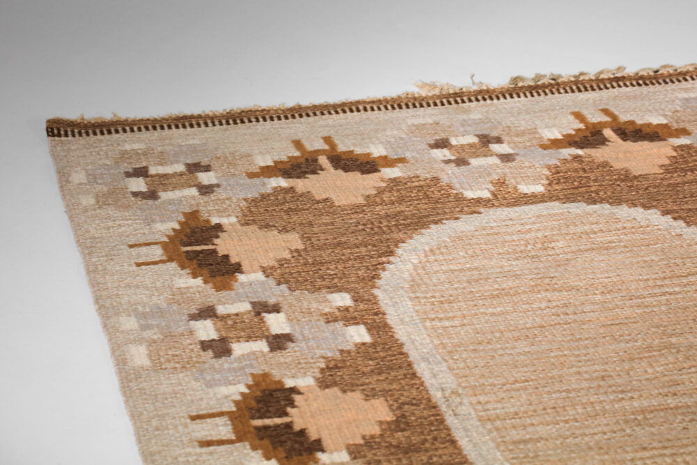 tapis rolakan suédois signé Ingegerd Silow IS - G824