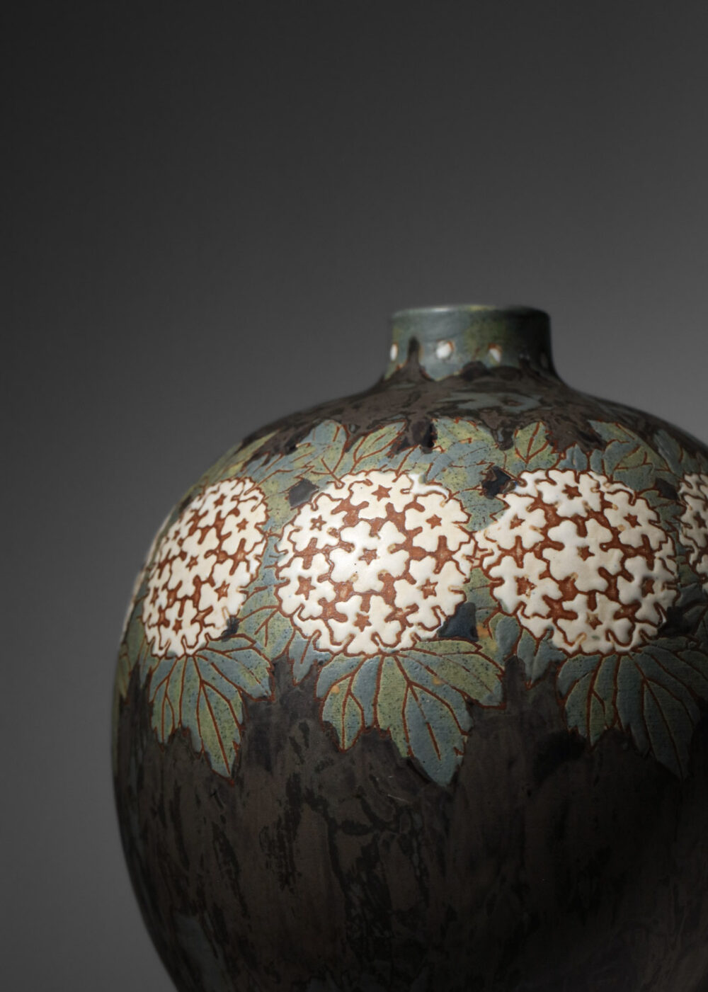 vase boule en céramique Gres Keramis - I517