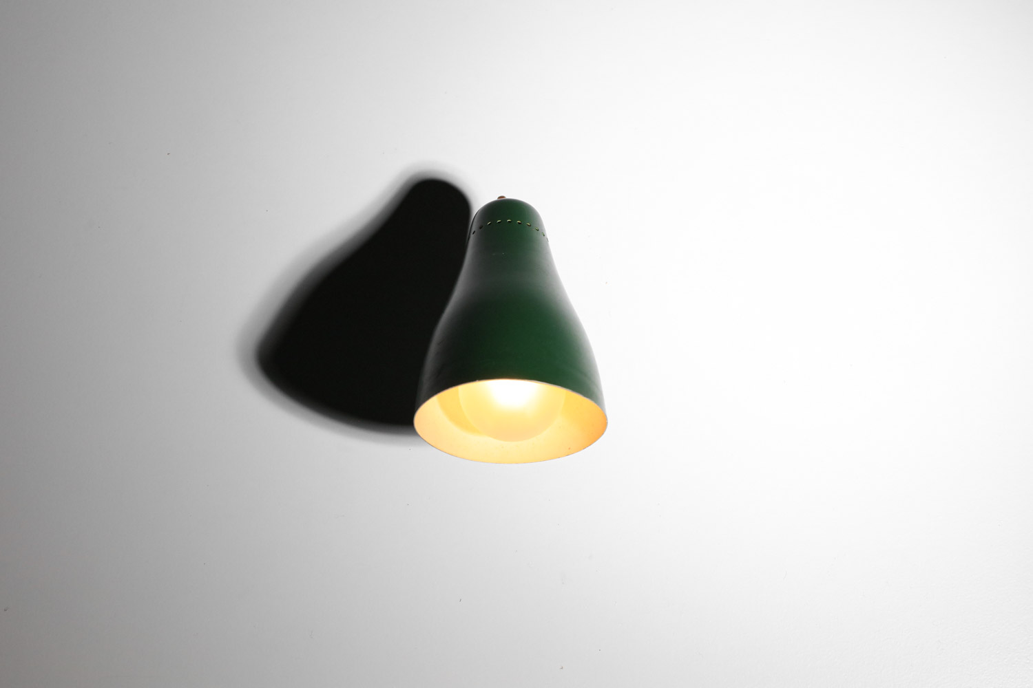 applique spot italienne verte années 60 arredoluce J408