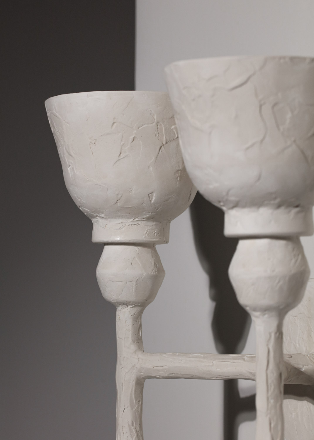 Applique double moderne en plâtre dans le goût de diego giacometti - MM011