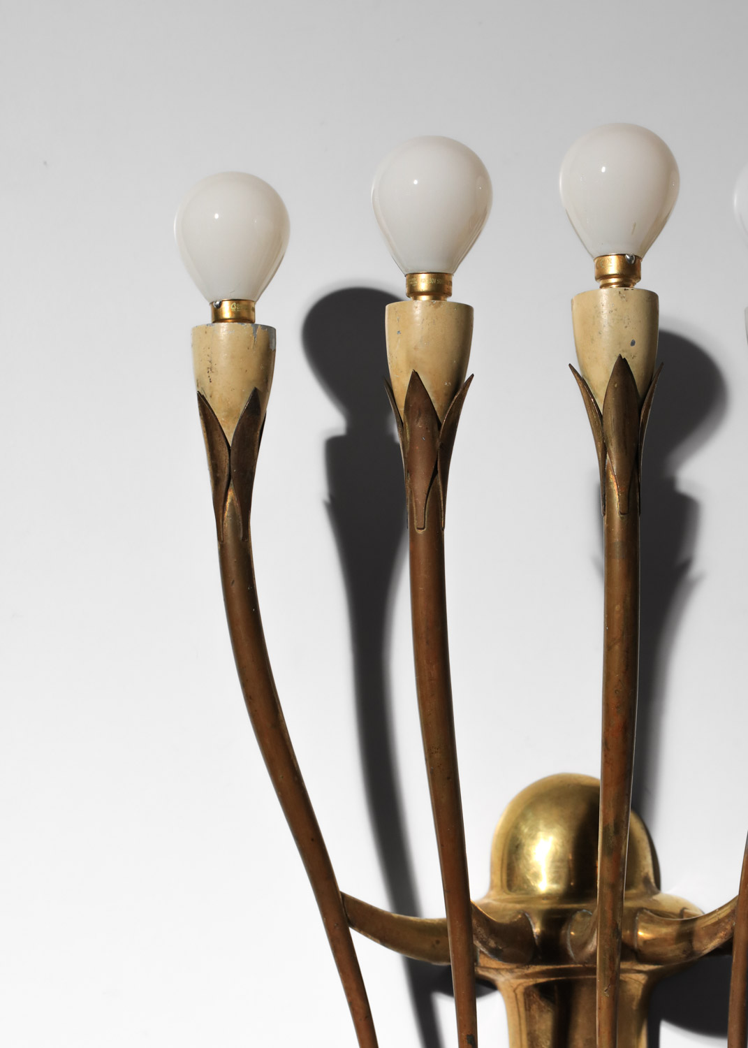 grande applique italienne oscar torlasco pour lumi années 60 - K258