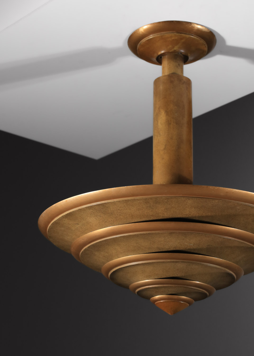 lustre suspension georges halais lyon moderniste années 40 - K231